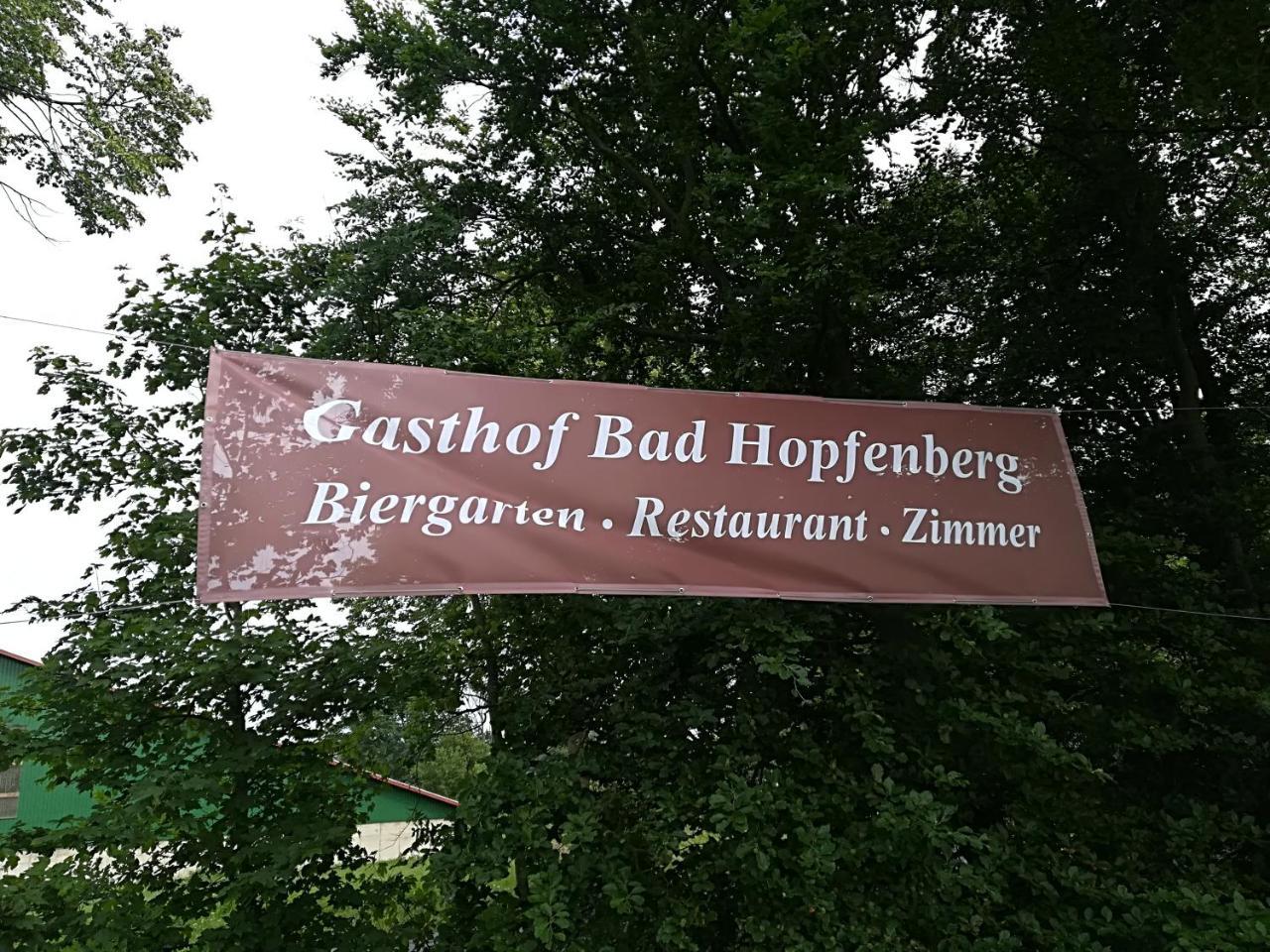 Gasthof Bad Hopfenberg Petershagen Exteriör bild