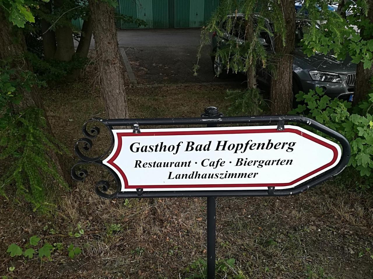 Gasthof Bad Hopfenberg Petershagen Exteriör bild